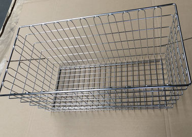 Harga yang bagus Kabinet Dapur Stainless Keranjang Kawat Logam / Keranjang Penyimpanan Sayuran on line