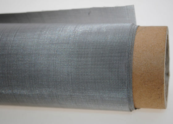 304 0.01mm Ultra Halus Stainless Steel Tenunan Wire Mesh Ketegangan Tinggi
