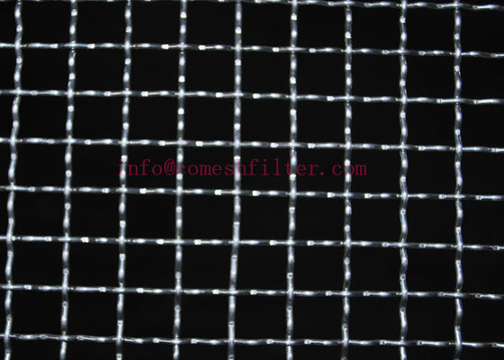 304 316 Sea Grade Crimped Mesh 1.2mm 1.5mm Diameter Kawat Dengan Ukuran Lubang 10mm