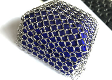 Harga yang bagus Logam Dilas Cincin 0,51MM Stainless Steel Wire Mesh on line
