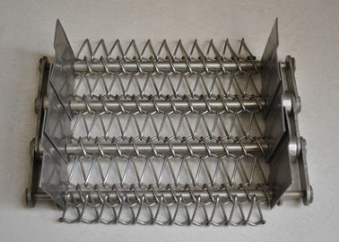Harga yang bagus Seafood Beku 304 SUS 5m Spiral Conveyor Belt on line