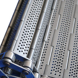 Harga yang bagus Sabuk Konveyor Tautan Plat 2mm Berlubang Baja Stainless on line