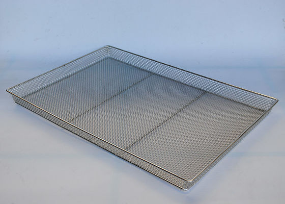 304 Stainless Steel Dehydrator Mesh Pengeringan Tray Untuk Troli