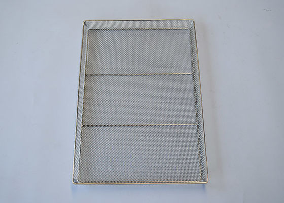 Oven 650mm Mesh Baking Tray Sebagai Dehydrator Mesh Sheets