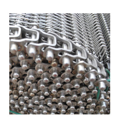 Harga yang bagus 100mm-3000mm Lebar Flat Wire Mesh Conveyor Belt Lock Edge 1m-100m Panjang on line