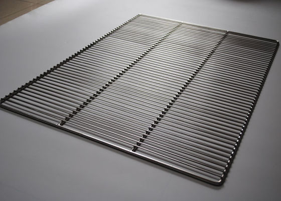 SGS 60x40mm Stainless Steel Wire Cooling Rack Untuk Oven Pemanggang Roti