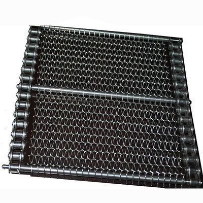 Harga yang bagus Seimbang Weave Spiral 2m Ss Wire Mesh Conveyor Belt on line