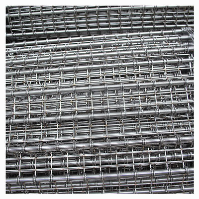 Harga yang bagus Spiral Eye Link Mesh Conveyor Belt Dengan Rantai on line