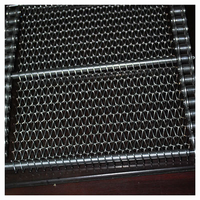 Sabuk Konveyor Wire Mesh 2m Stainless Steel Seimbang Ganda