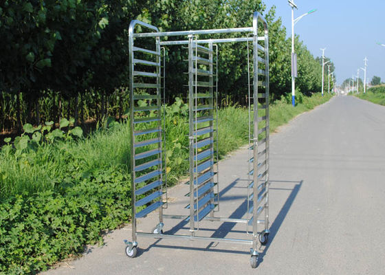Trolley Makanan Kustom 304 Grade 1.5mm Ss Tahan Alkali