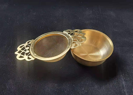 Harga yang bagus Fine Mesh SUS 304 Metal Tea Strainer Food Grade Mirror Polishing on line