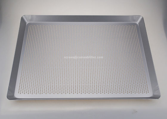 Harga yang bagus 18x26 Inch Aluminium 5x3mm Lubang Baki Memasak Berlubang on line