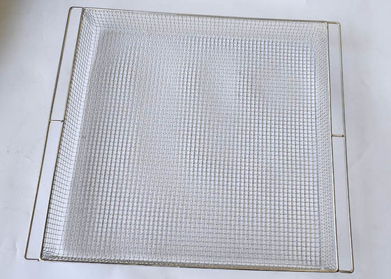 Sistem Pengeringan Oven 316l Stainless Steel Wire Mesh Trays
