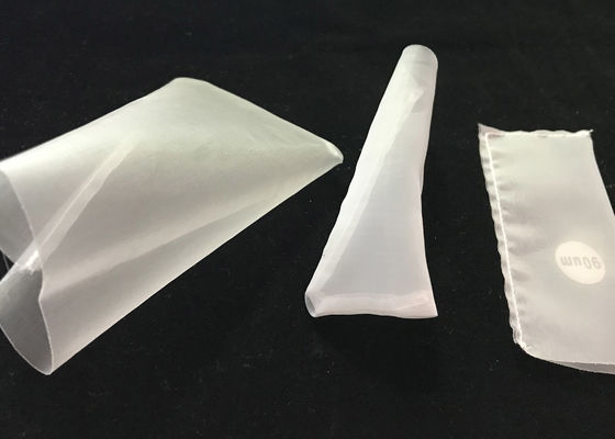 30x40cm Micron Nylon Nut Milk Bag Pengelasan Ultrasonik Jahitan Lipat Ganda