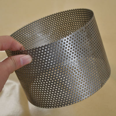 Harga yang bagus menyesuaikan Stainless steel 304 tabung logam berlubang Silinder untuk filter pipa ladang minyak on line