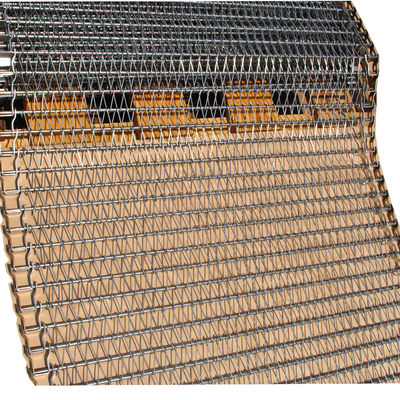 Harga yang bagus 201 Resistance High Temperature Oven Spiral Conveyor Belt on line