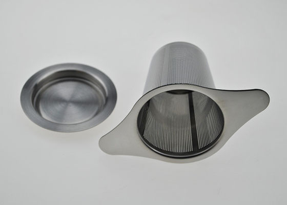 Harga yang bagus Logo Disesuaikan FDA Wire Mesh Filter Untuk Teh Daun Longgar Dan Kopi on line
