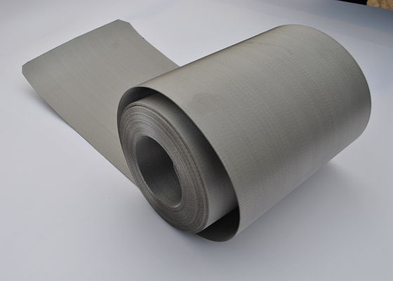 Aisi 304 Twill Dutch Stainless Steel Wire Mesh Filter Screen Belt Untuk Pengekstrusi Plastik